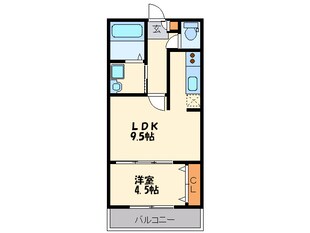 サンライズ博多東の物件間取画像